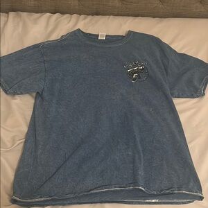 Blue Graphic Shirt
